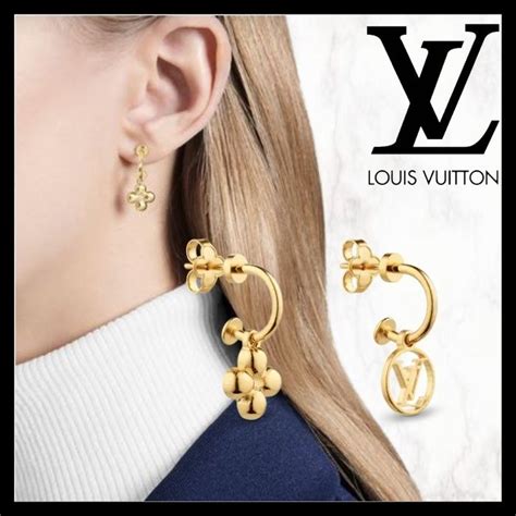 lv blooming earrings|louis vuitton latest earrings.